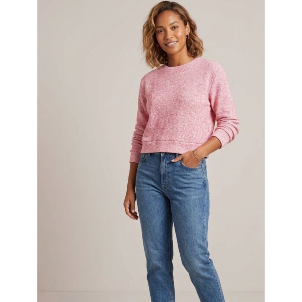 Zara Marled Knit Long Sleeve Sweater Women's Size Small